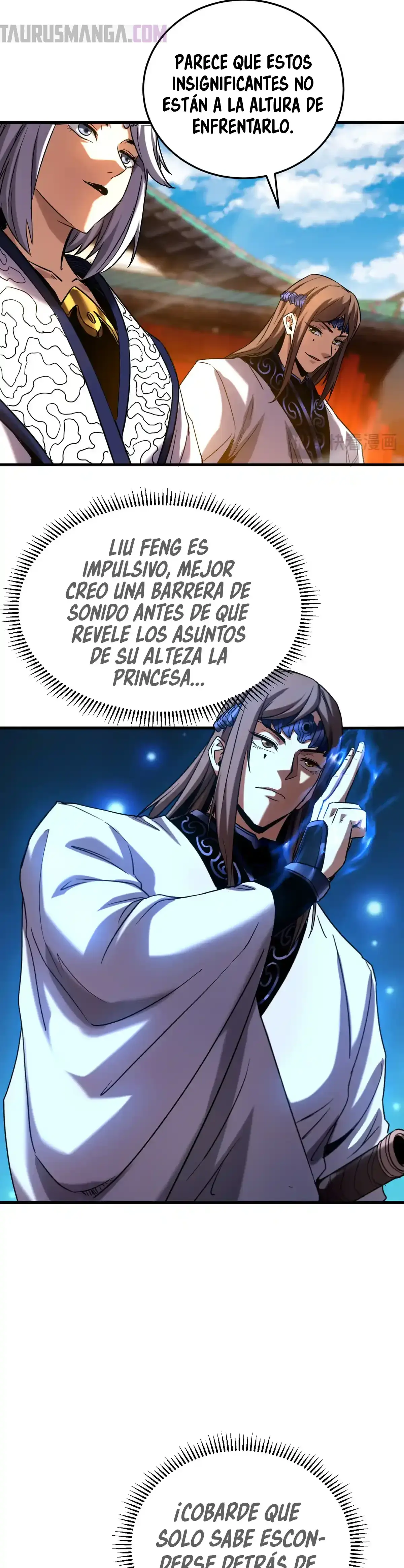 Mientras mis discípulas se matan, yo me relajo! > Capitulo 142 > Page 111